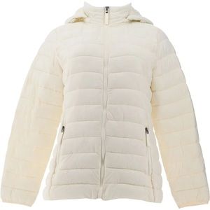 {St. John’s Bay} packable ivory light puffer jackets women’s Large BOGO 🆓